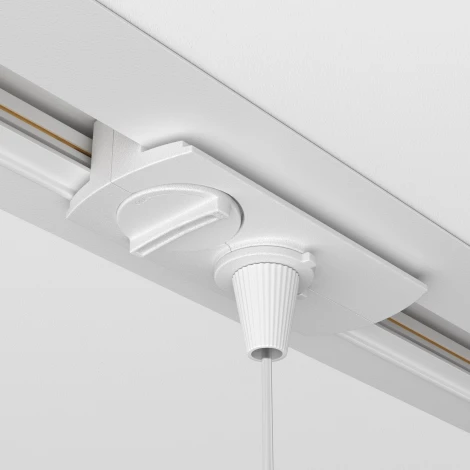 Коннектор для трека Unity белый (однофазный) Maytoni Technical TRA011-1-A-W (220V)