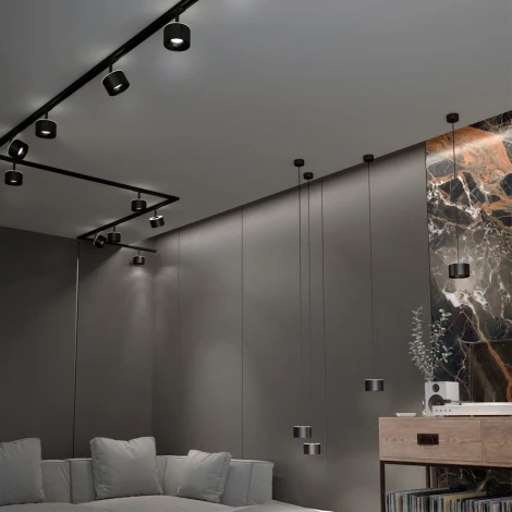 Трековый светильник Novotech Giro 358974 (LED, 220V, круглые)