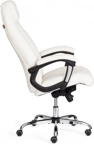 Компьютерное кресло игровое Tetchair BOSS Lux (Исскуственная кожа/Белый) 21152