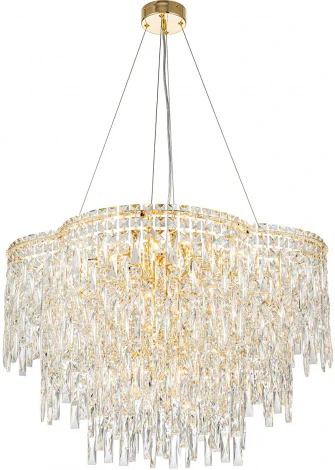 Подвесная люстра 12041/16P Gold Indigo Carletti V000445 (220V, на тросе)