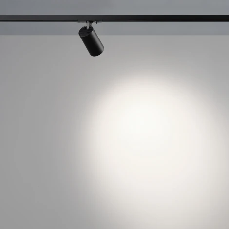 Трековый светильник однофазный светодиодный Novotech Selene 359915 черный трехжильный LED 15W 220V 4000К