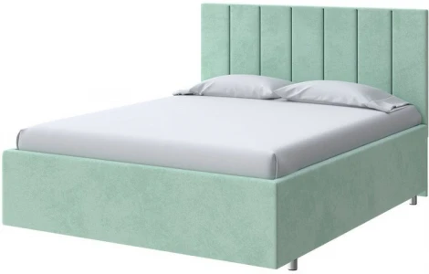 PROxSON Кровать Modern Large (Ткань: Велюр Teddy Мятный) 120x200