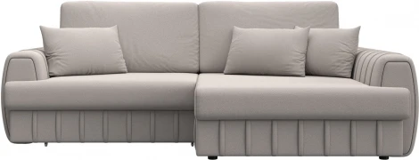 Диван угловой Лига-057 НПБ угол правый Лига Диванов (Замша) арт.129286