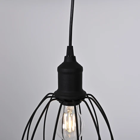 Подвесной светильник Velis Black D19 By ImperiumLoft Velis01 (220V, на проводе)