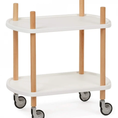 Кофейный столик на колесах Chahna 59х40 COSMO арт.CH-071