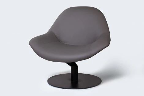 Лаунж кресло Top Concept Zero Gravity с механизмом кручения, серый