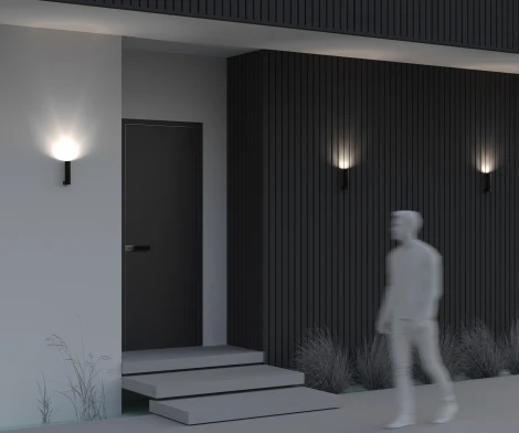 Уличный настенный светильник Maytoni Outdoor Tube O508WL-L5B3K