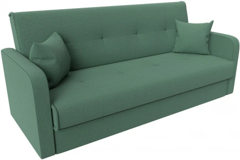 Диван-книжка Надежда (Зеленый/Рогожка) Лига Диванов арт.121131