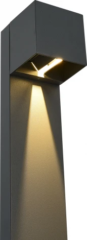 Наземный уличный светильник ST Luce Brik SL9513.705.01 серый/серый LED 1*12W (220V, IP65)