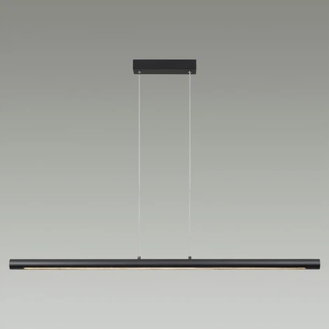 Подвесной светильник Odeon Light Mali 6643/45L IP20 LED 49W 3000K 220V черный/металл/акрил (на проводе)