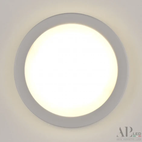 Точечный светильник встраиваемый APL LED Ingrid 3322.LD109R/7W/4K (220V, круглые, IP40)