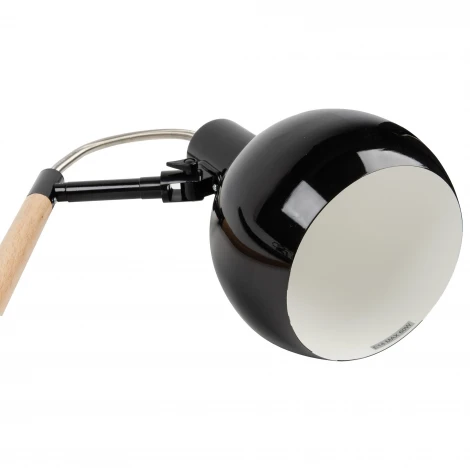 Торшер с регулировкой наклона, черный Uniel UML-T702 E14 BLACK