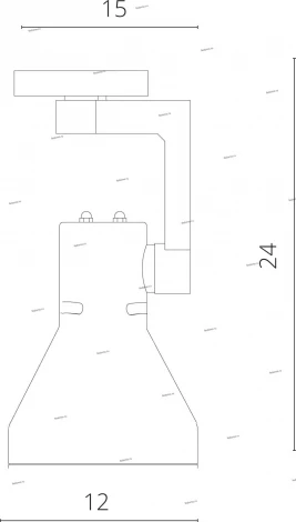 Трековый светильник Arte Lamp Nido A5108PL-1WH (220V)