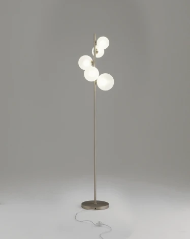 Торшер Moderli Renny V11470-5F (220V, выключатель, шарики)