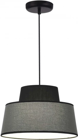 Подвесной светильник ST Luce Jackie SL1354.433.01 ST-Luce Черный/Серый E27 1*40W (220V, на проводе)