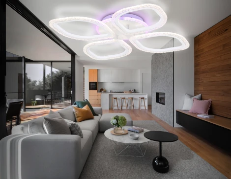 Потолочная люстра Ambrella ACRYLICA FA4501 (LED, 220V, пульт управления)