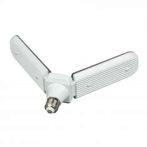 Лампа светодиодная для растений, форма "P" лепестковая, прозрачная, спектр для фотосинтеза с высокой цветопередачей Uniel LED-P65-16W/SPFS/E27/CL/P2 PLP32WH