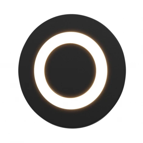 Встраиваемый светильник уличный Elektrostandard MRL LED 1107 чёрный (220V, круглые, IP65)