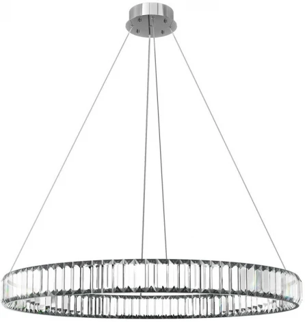 Подвесной светильник Crystal ring 10135/800 Chrome Loft It (LED, 220V, на тросе, кольцо)