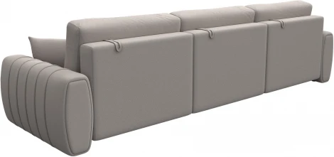 Диван прямой Лига-057 НПБ Лонг Лига Диванов (Замша) арт.129257