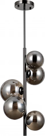 Потолочная люстра на штанге Moderli Molly V10795-5P (220V, шар, молекулы)