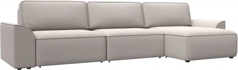 Диван угловой Лига-048 НПБ лонг Лига Диванов (Замша) арт.128508