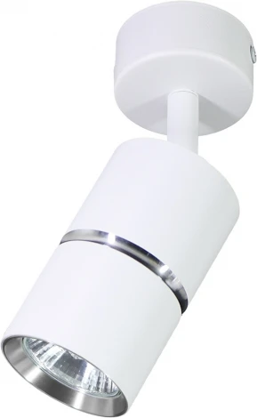 Спот настенно-потолочный Feron ML1861 ZEN 48642 GU10, белый, хром (220V, круглые)