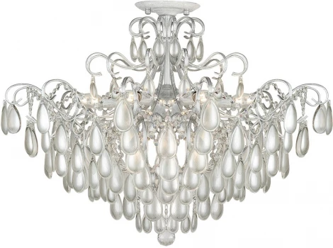 Потолочная люстра на штанге AM Group MONICA MONICA PL9 SILVER (220V)