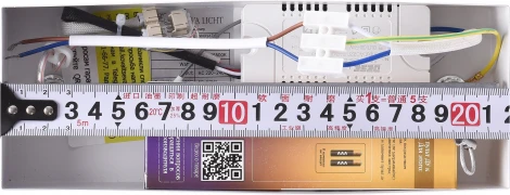 Подвесной светодиодный светильник Natali Kovaltseva INNOVATION STYLE 83145 с пультом ДУ, моб. приложением 100W, белый, LED (регулировка яркости, 220V, на тросе)