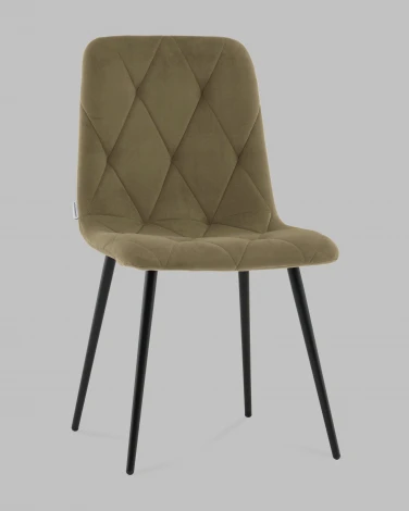 Стул Одди Diamond велюр пыльно-оливковый Stool Group арт.УТ000041444