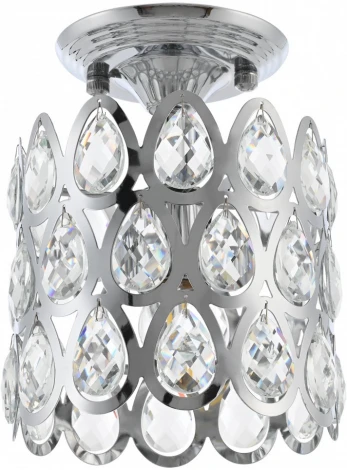 Потолочная люстра хрустальная на штанге Arte Milano Sorrento-1019 371019/1/50/190 CR (220V)