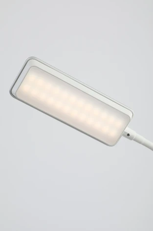 Офисная настольная лампа светодиодная с регулировкой цветовой температуры яркости и беспроводным ЗУ ЭРА NLED-499-10W-W (220V, сенсорный выключатель)