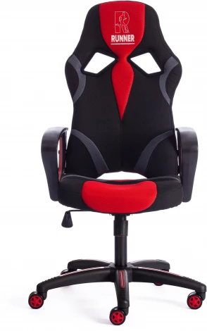 Компьютерное кресло игровое Tetchair RUNNER (Ткань/Черный,Красный) 12874