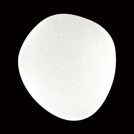 Светодиодный настенно-потолочный светильник Sonex Stone 3039/EL пластик/белый LED 72Вт 3000-6300K IP43 пульт ДУ/RGB/LampSmart