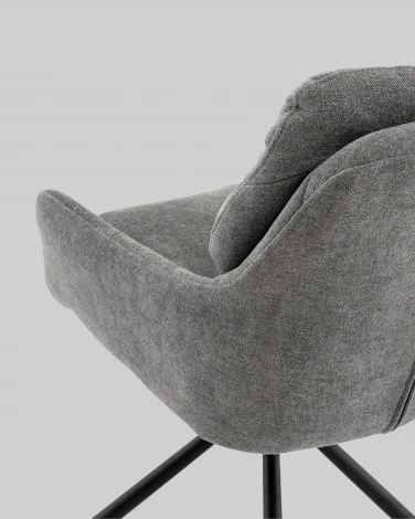 Стул Ральфио букле серый Stool Group арт.УТ000041571