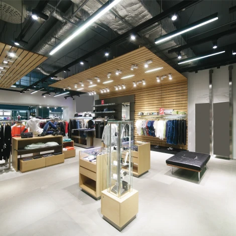 Настенно-потолочный линейный светильник светодиодный 4000К Uniel ULO-K10/11/12/14 ULO-K10D 40W/4000K/L100 IP65 BLACK