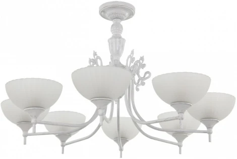 Потолочная люстра на штанге Arte Milano AM340049 340049/8 WT+SL (220V)