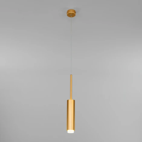 Подвесной светильник Eurosvet Dante 50203/1 LED матовое золото