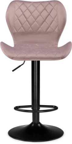 Барный стул Woodville Porch pink / black