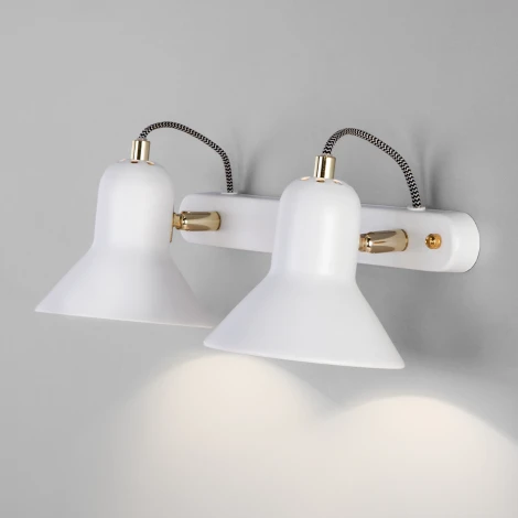 Спот Eurosvet Canotier 20083/2 белый/золото