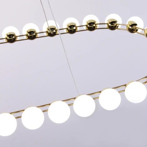 Подвесной светильник Favourite Helmet 4590-10P (LED, 220V, на проводе, шарики, круглые)