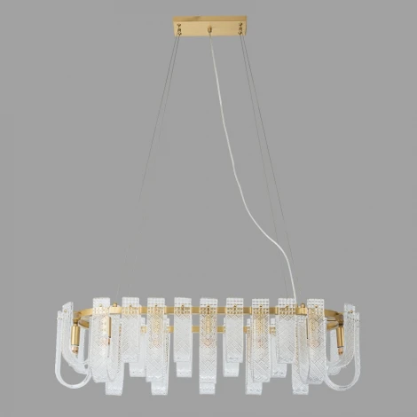 Подвесная люстра Belfast Severn 6601-950 BR CL (220V, на тросе)