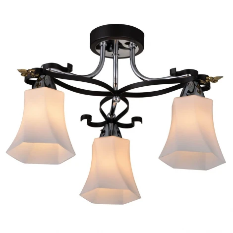 Потолочная люстра IDLamp Monga 849/3PF-Dark