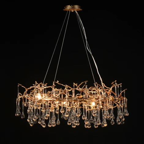 Подвесная люстра Loft IT Bijout 10068/800 GB (220V, на тросе, ветки)