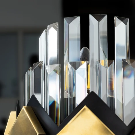 Настенный светильник Arte Lamp Amelia A1039AP-2BK (220V)