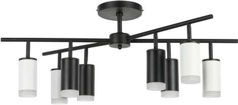 Люстра потолочная на штанге Rullo LR7283643740 (571728+214437-4+214436-4+202430-8) (220V, круглые)
