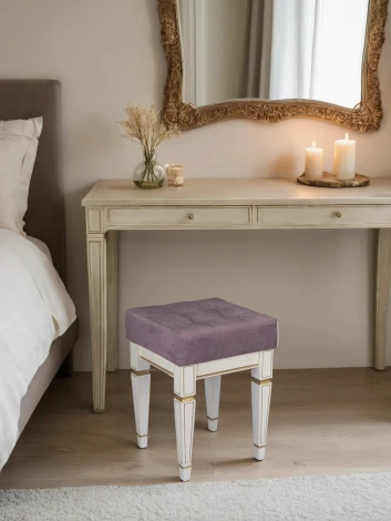 Банкетка Мариус М 96 ясень/ATLANTA LILAC Mebelik 005560