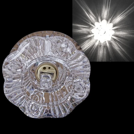 Встраиваемый точечный светильник Reluce 07953-9.0-001H G9 CR (220V, круглые)