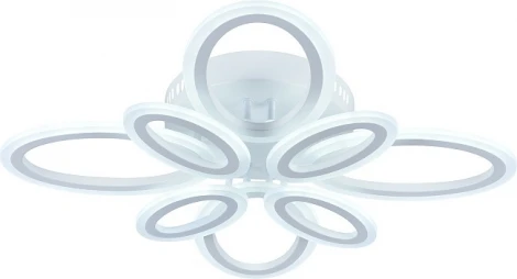 Потолочная люстра Escada 10207/8LED (регулировка яркости, 220V, пульт управления, цветы)