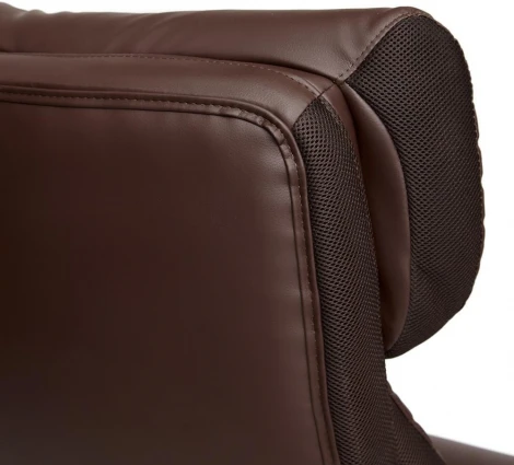 Компьютерное кресло для руководителя Tetchair CHIEF (Исскуственая кожа,Ткань/Коричневый)